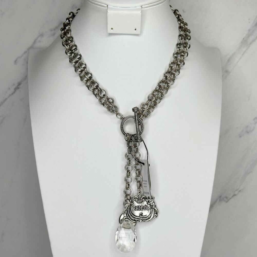 Chico's Limited Edition Anniversary Toggle Necklace ✨